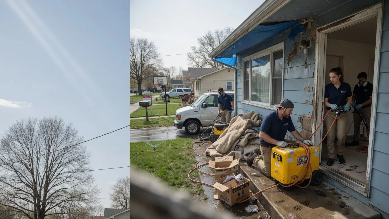 Basement Flood Cleanup in Belen, NM near me